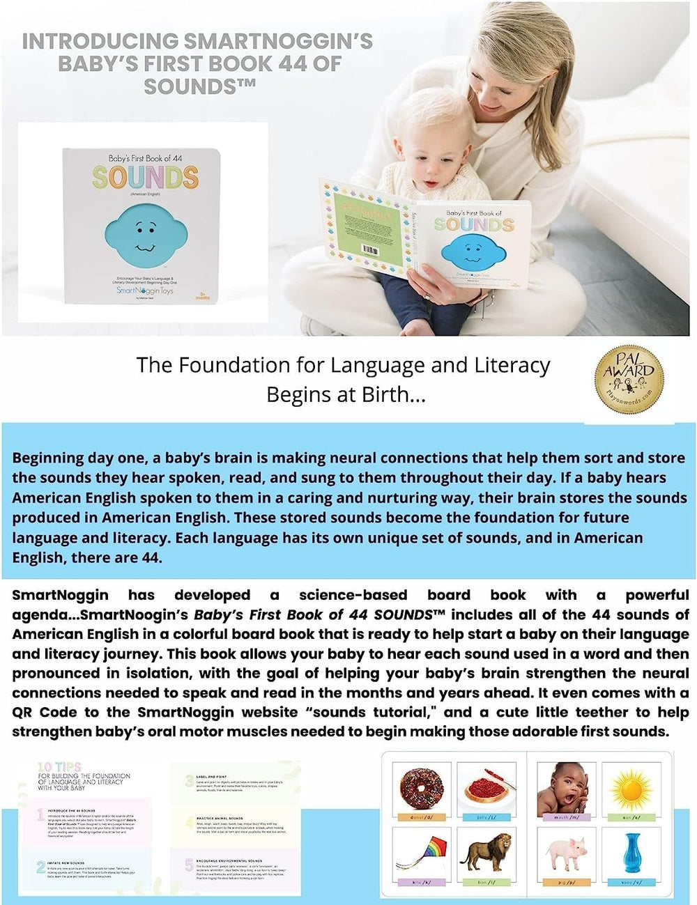 SmartNoggin NogginStik award-winning design adds trusted play value for families.