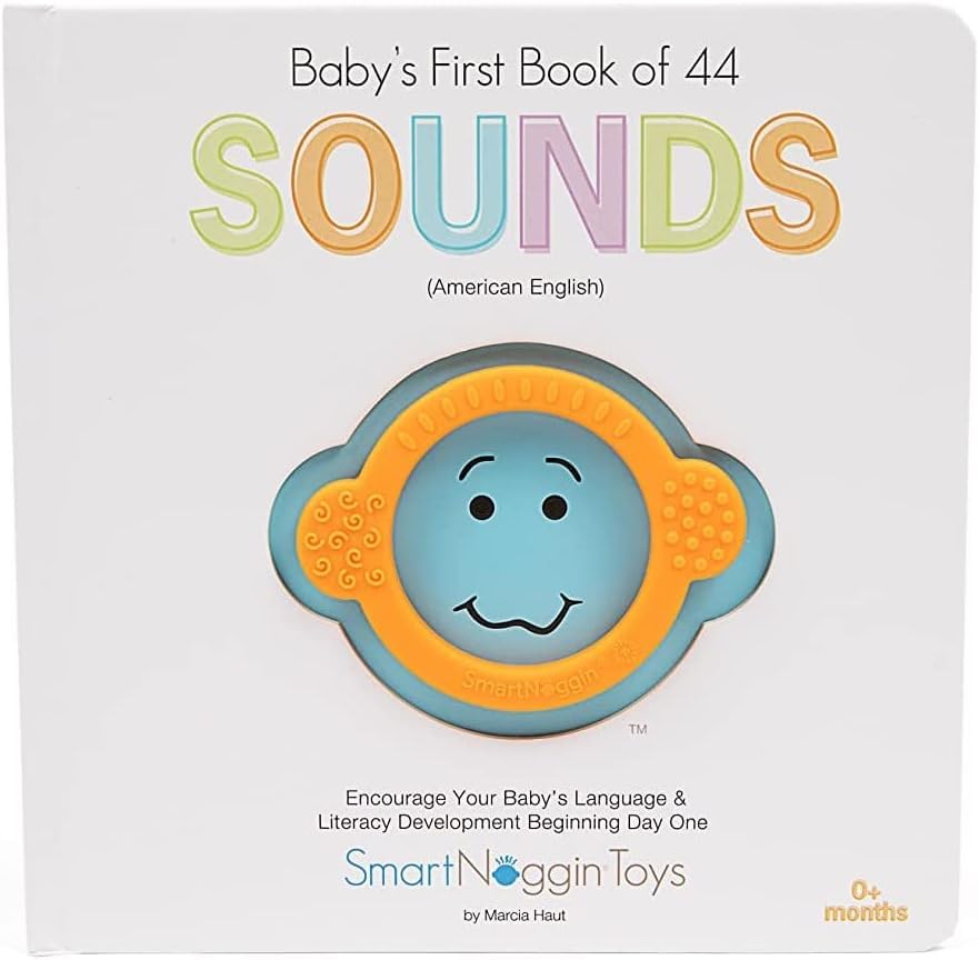SmartNoggin NogginStik textured surface invites tactile exploration during play.
