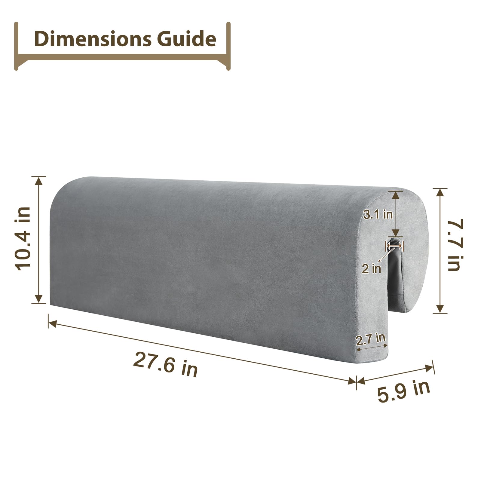 Smashier Bed Rail Protector with washable cover for easy cleaning.