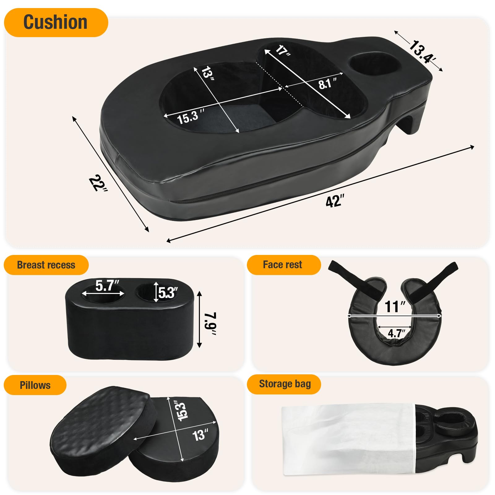 Smashier easy setup and storage bag for home or spa use.