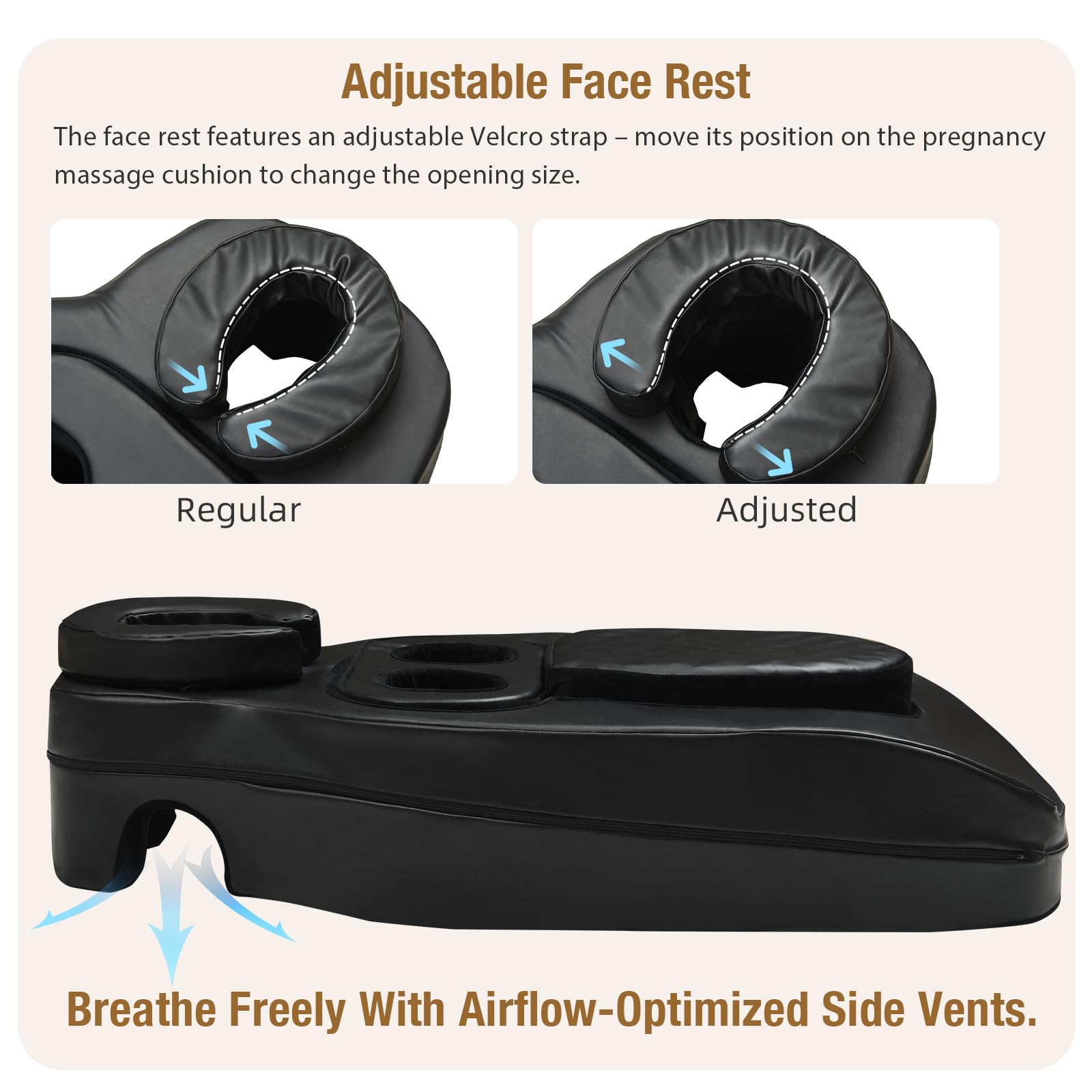 Smashier rotateable breast feature supports different positioning needs.