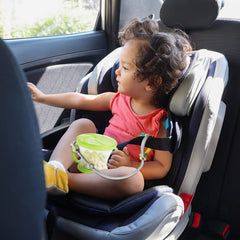 SMAutoLife baby bottle harness stretchy design keeps bottles close during meals.