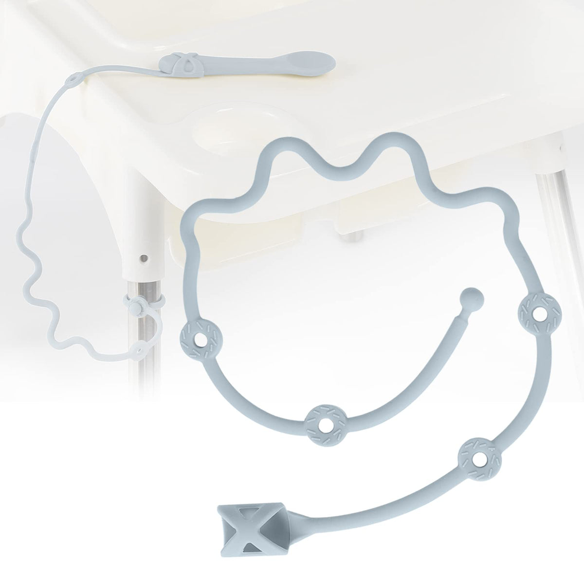 SMAutoLife baby spoons blue view promotes self-feeding and independent meals.