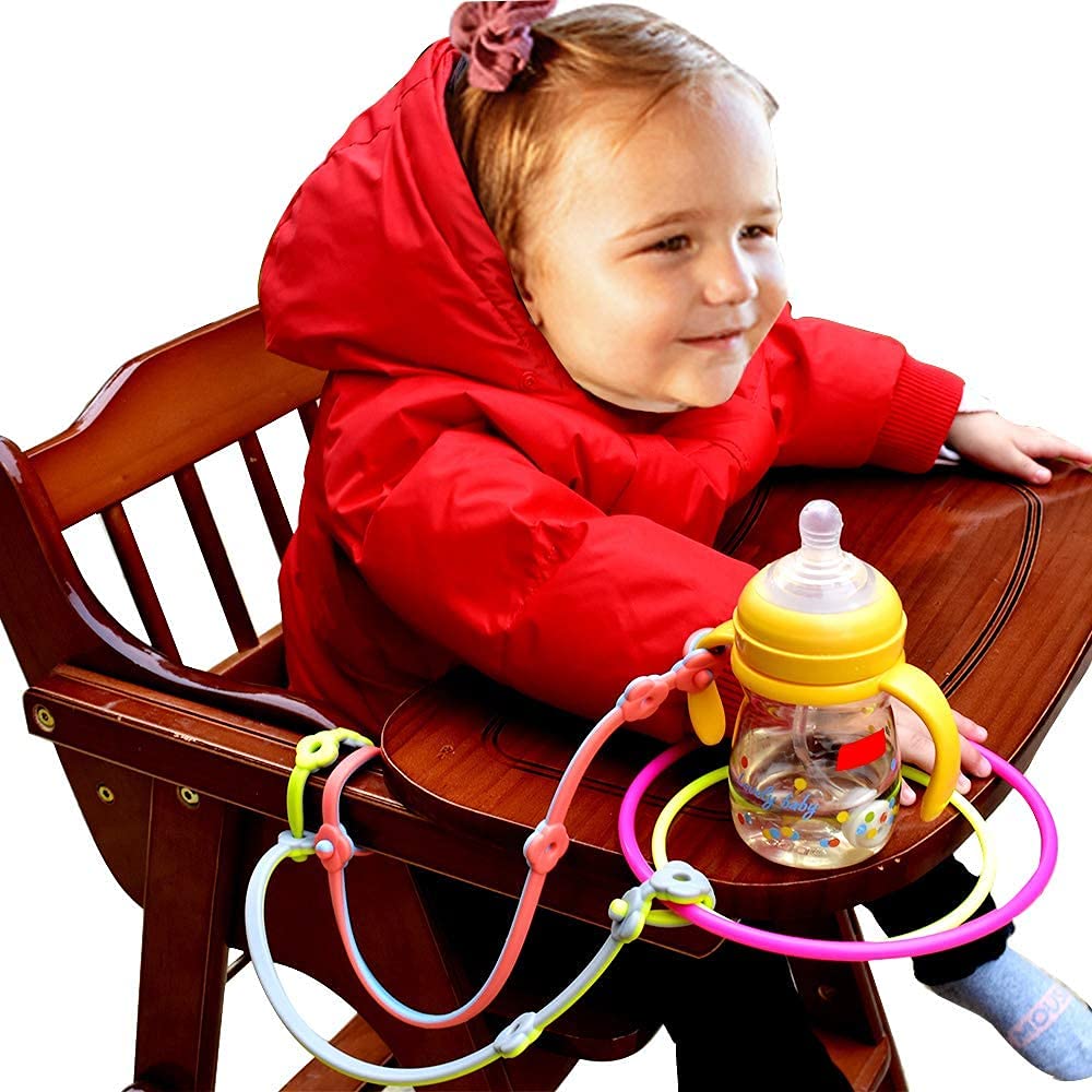 SMAutoLife on-the-go clips prevent drops in stroller, car seat or high chair.