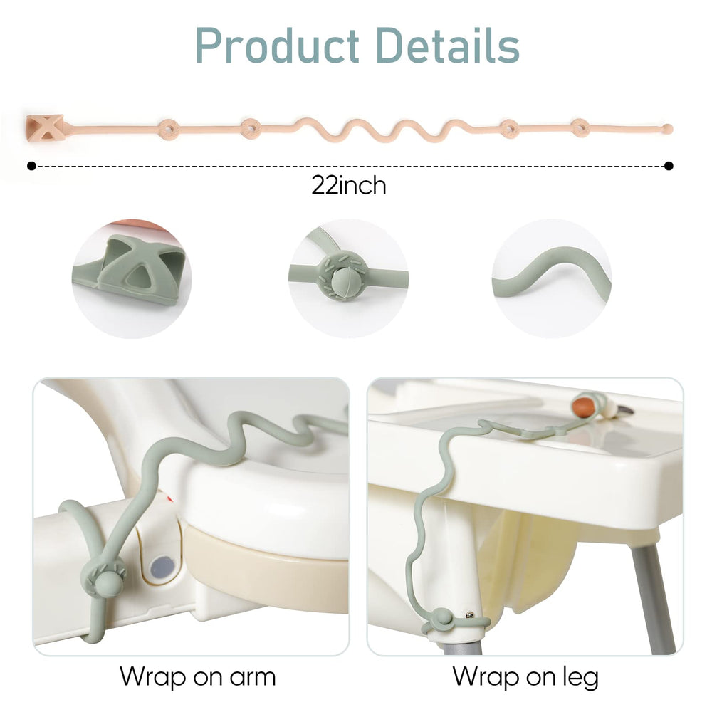 SMAutoLife soft silicone baby utensils offer gentle non-slip grip.