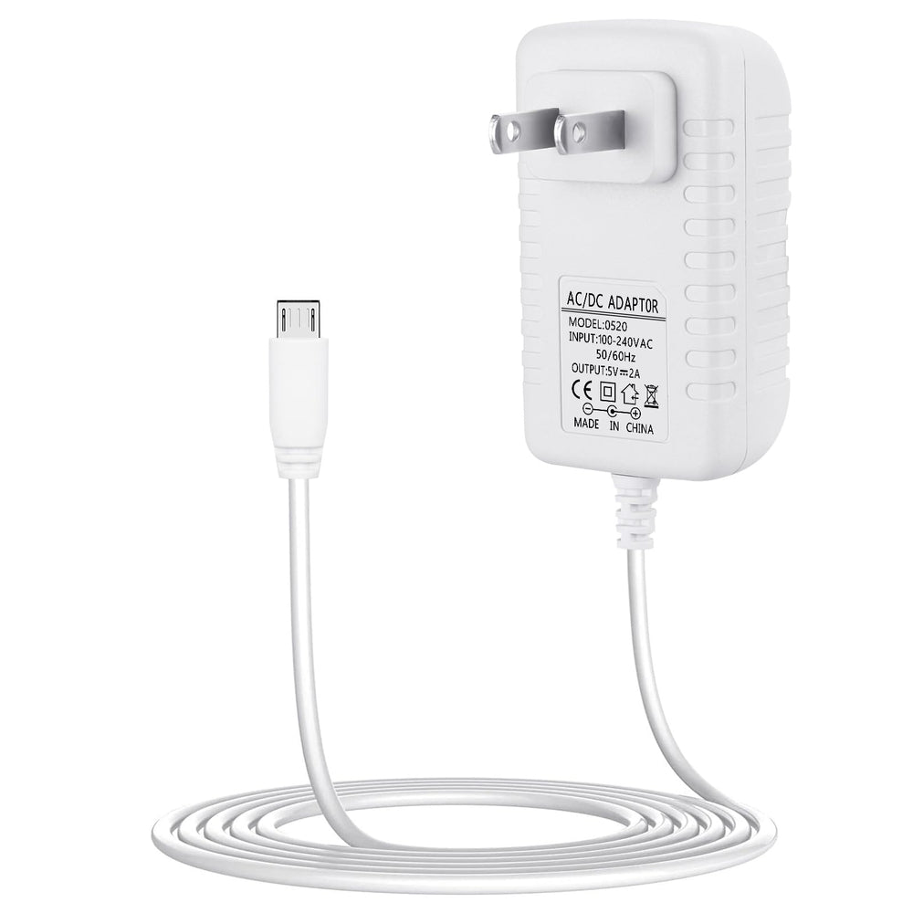 Smays charger replacement for Owlet baby monitor with flexible 6 ft cord for uninterrupted monitoring.