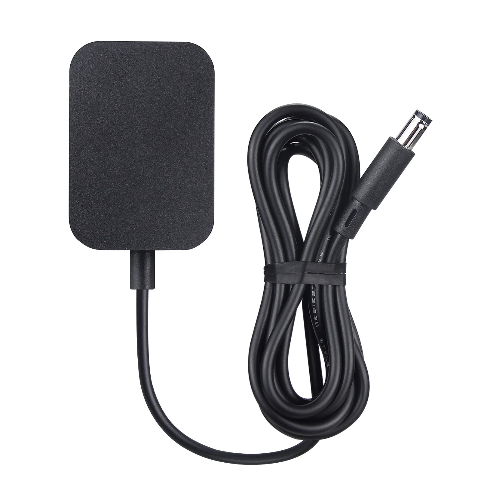Smays DC barrel connector in black provides a secure, durable power link.
