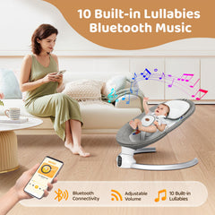 Smelluck baby swing remote control for easy soothing on the go