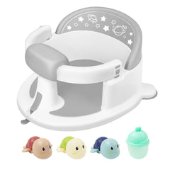 SMGZG baby bath seat ergonomic design supports head and back during baths