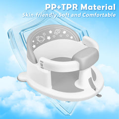 SMGZG foldable portable bath seat for easy setup and travel