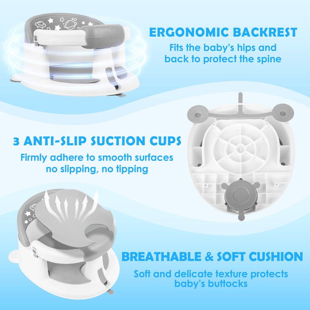 SMGZG free bath toys set adds playful stimulation during bath time