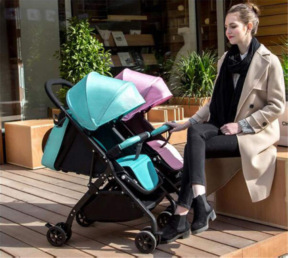 Smile Saki twin stroller connector ready for travel simplifies on-the-go outings.
