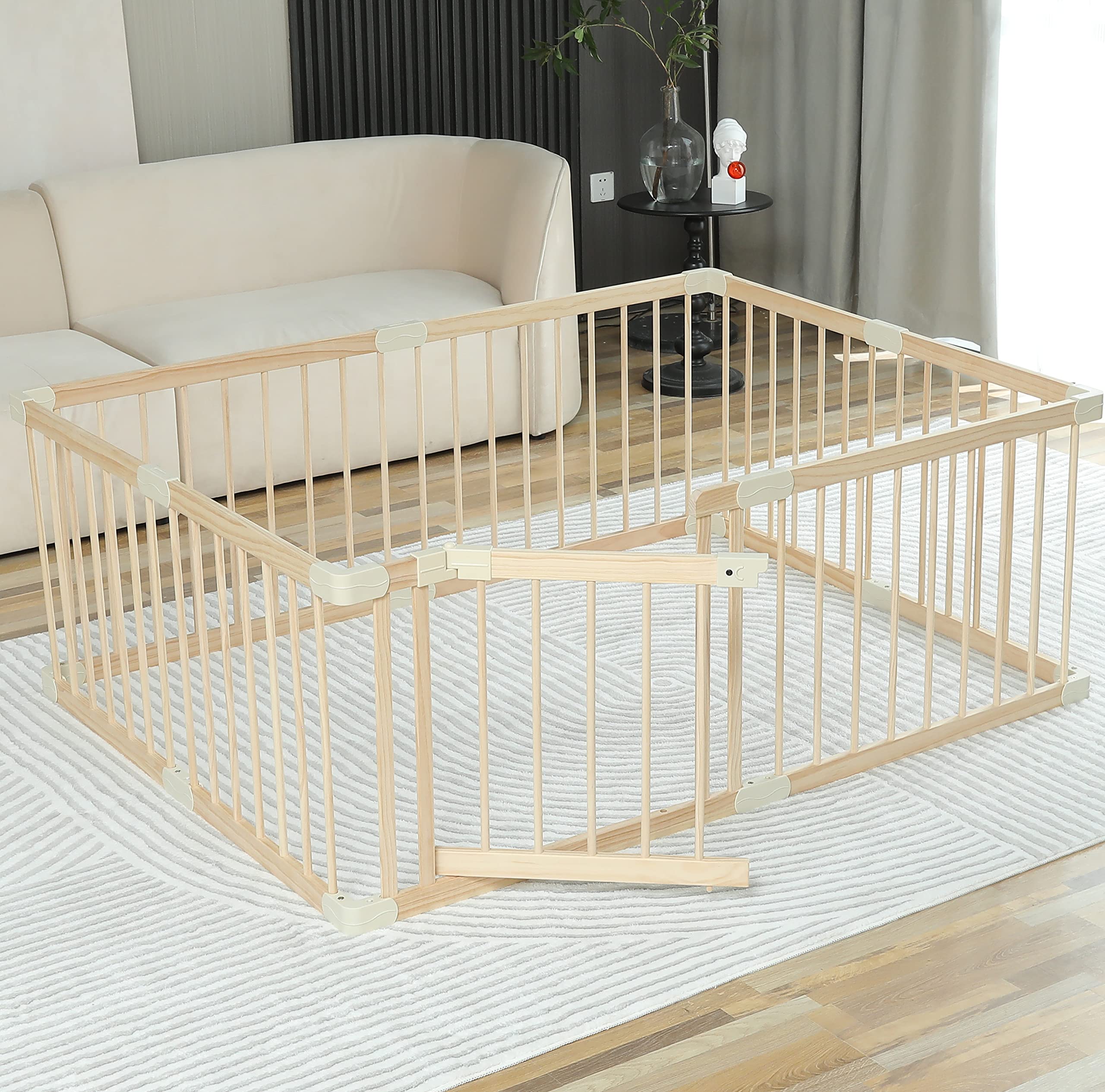 Smilebaby Conababy playpen lightweight and easy to move