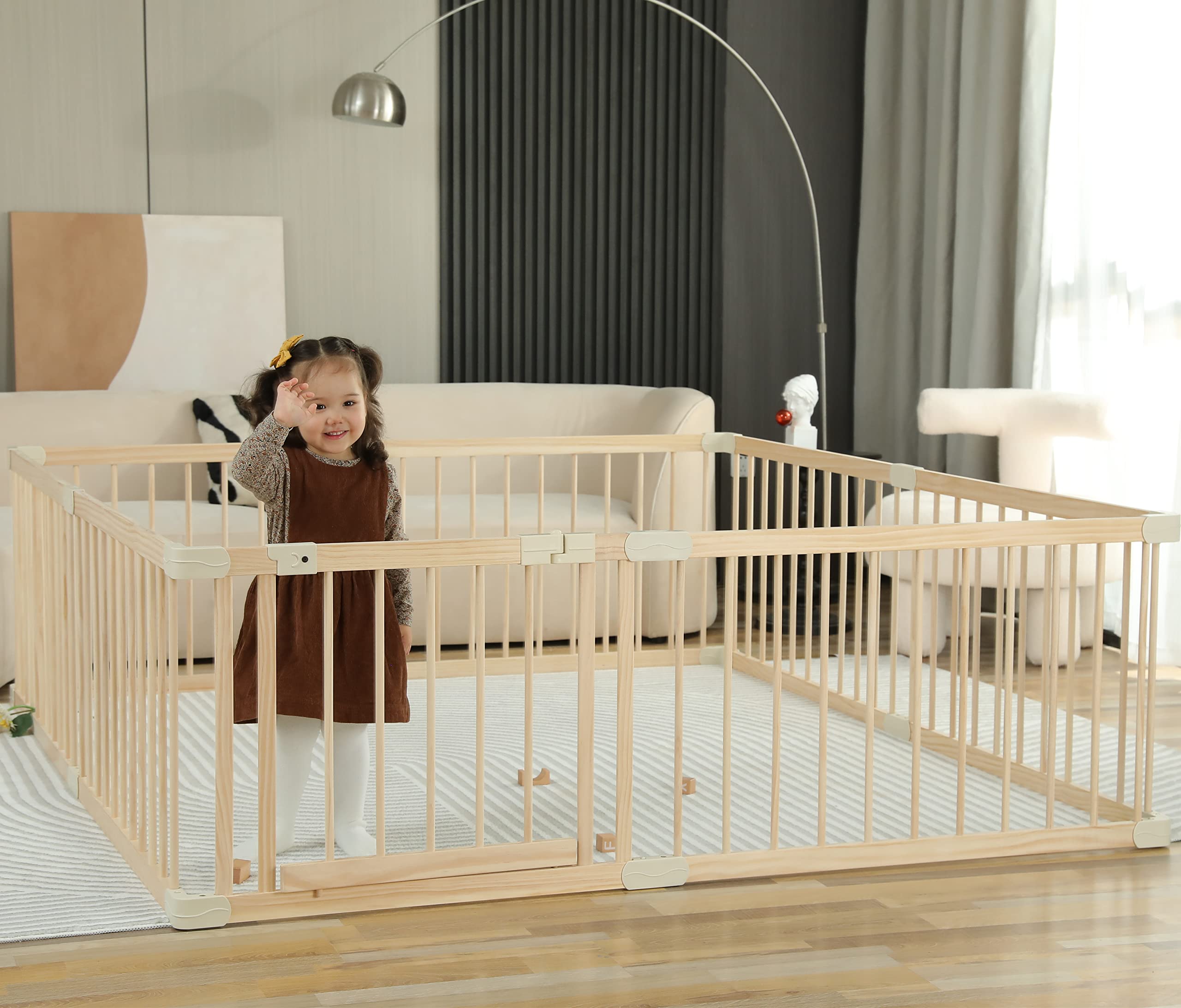 Smilebaby Conababy toy space interior view showing roomy play area