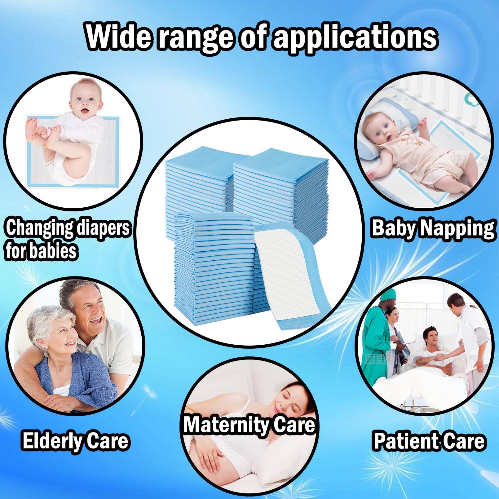 Smilixin pads are multipurpose for babies, adults, and pets.