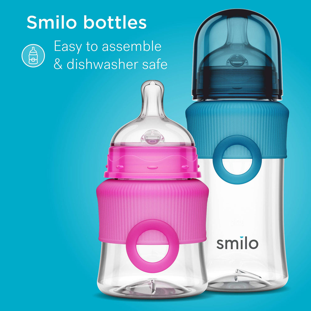 Smilo BPA-free pack-6 nipple image highlighting safety and value.