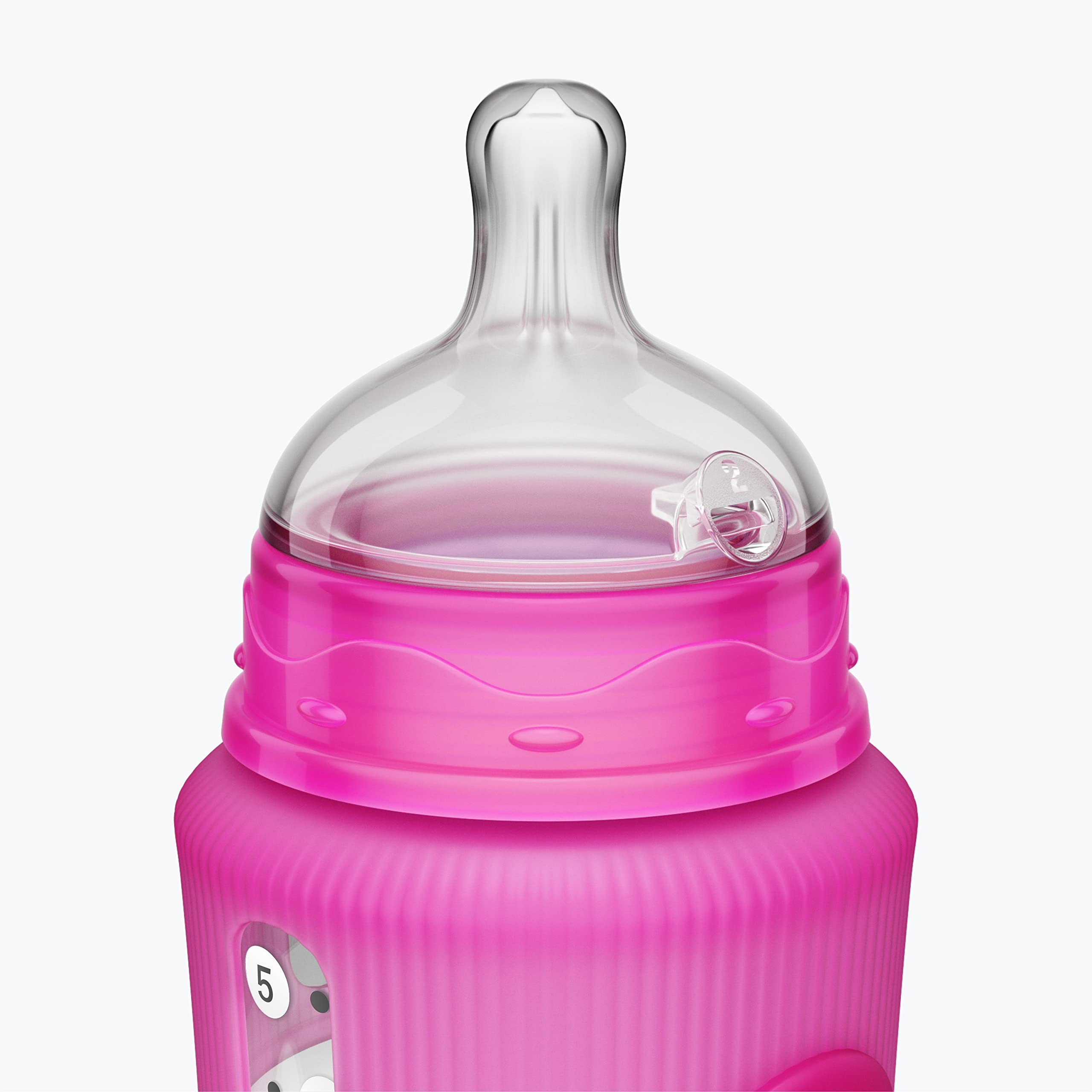 Smilo baby feeding prep with bottle illustrating smooth transitions for early months.