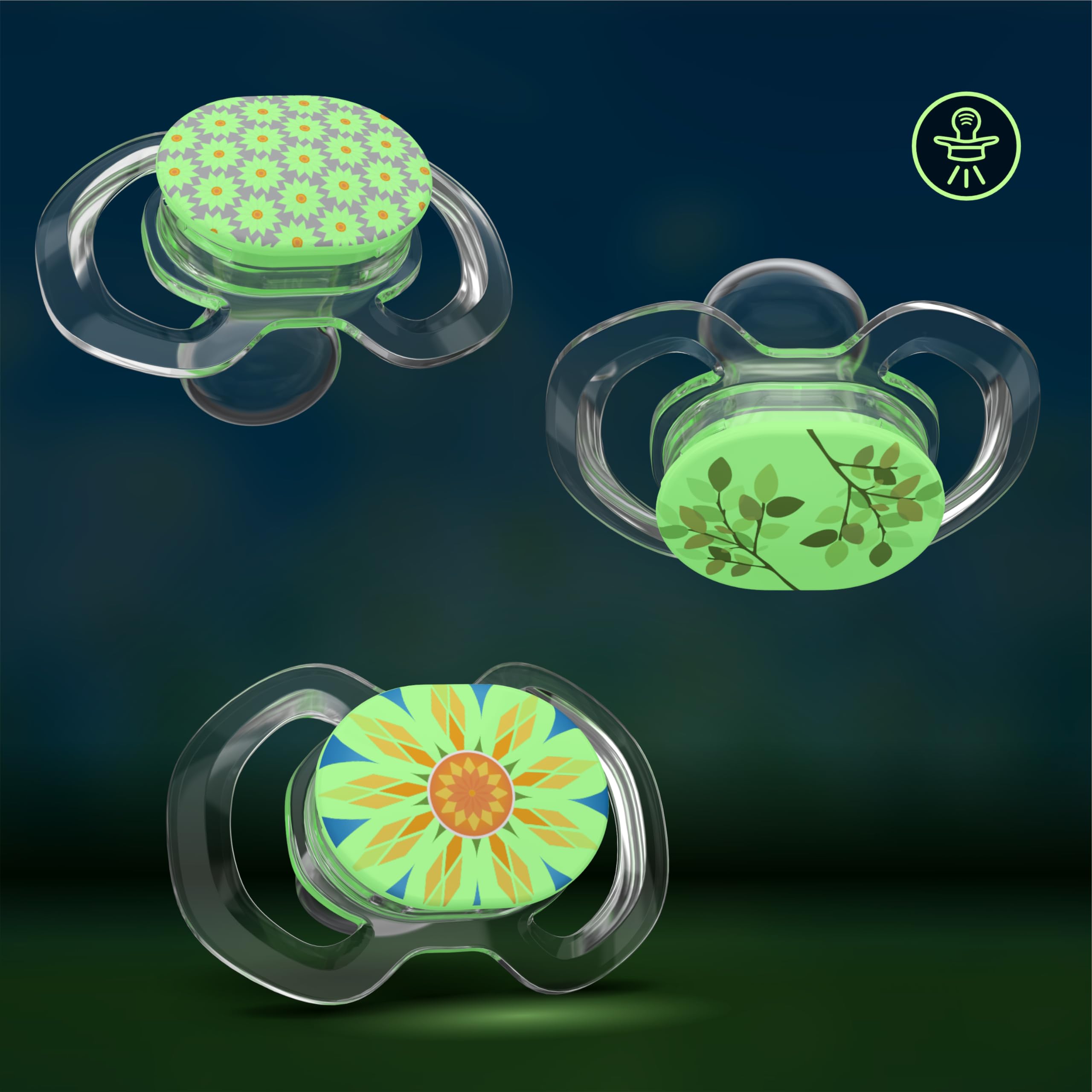 Smilo shield closeup highlighting breathable shield for comfortable breathing.