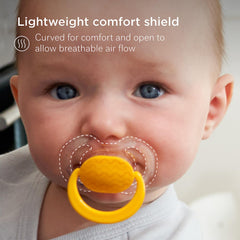 Smilo pacifier sterilization box demonstrates on-the-go sanitation