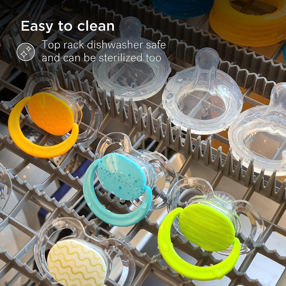 Smilo BPA-free silicone pacifier ensures safe materials for babies
