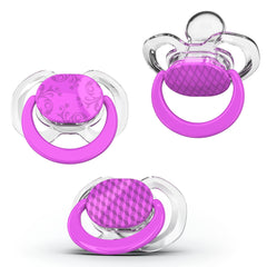 Smilo pacifier orthodontic nipple expansion supports gentle soothing and dental development.