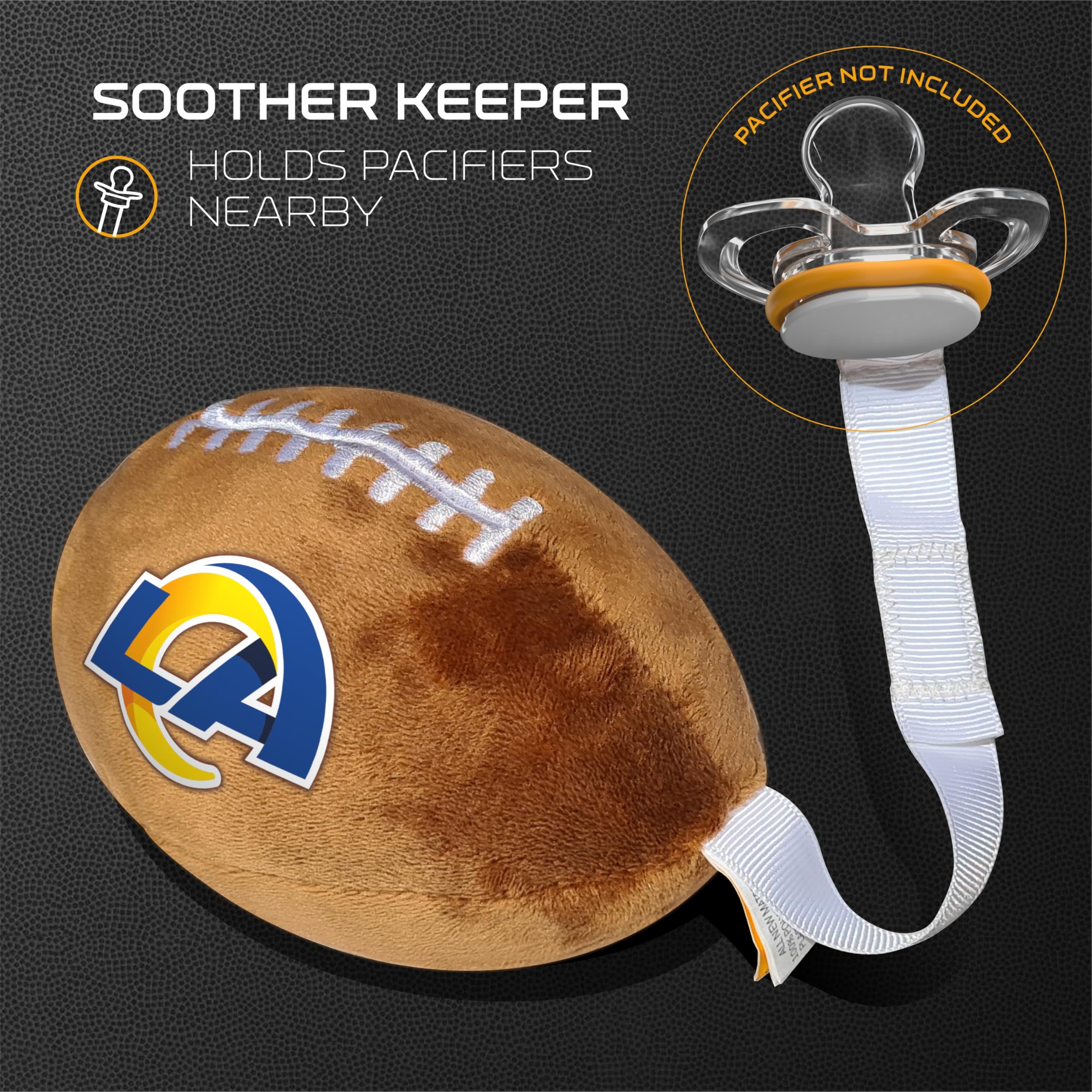 Smilo plush football toy bedtime buddy soothing newborns.
