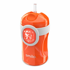 Smilo Straw Cup front with Browns logo for mess-free on-the-go pride.