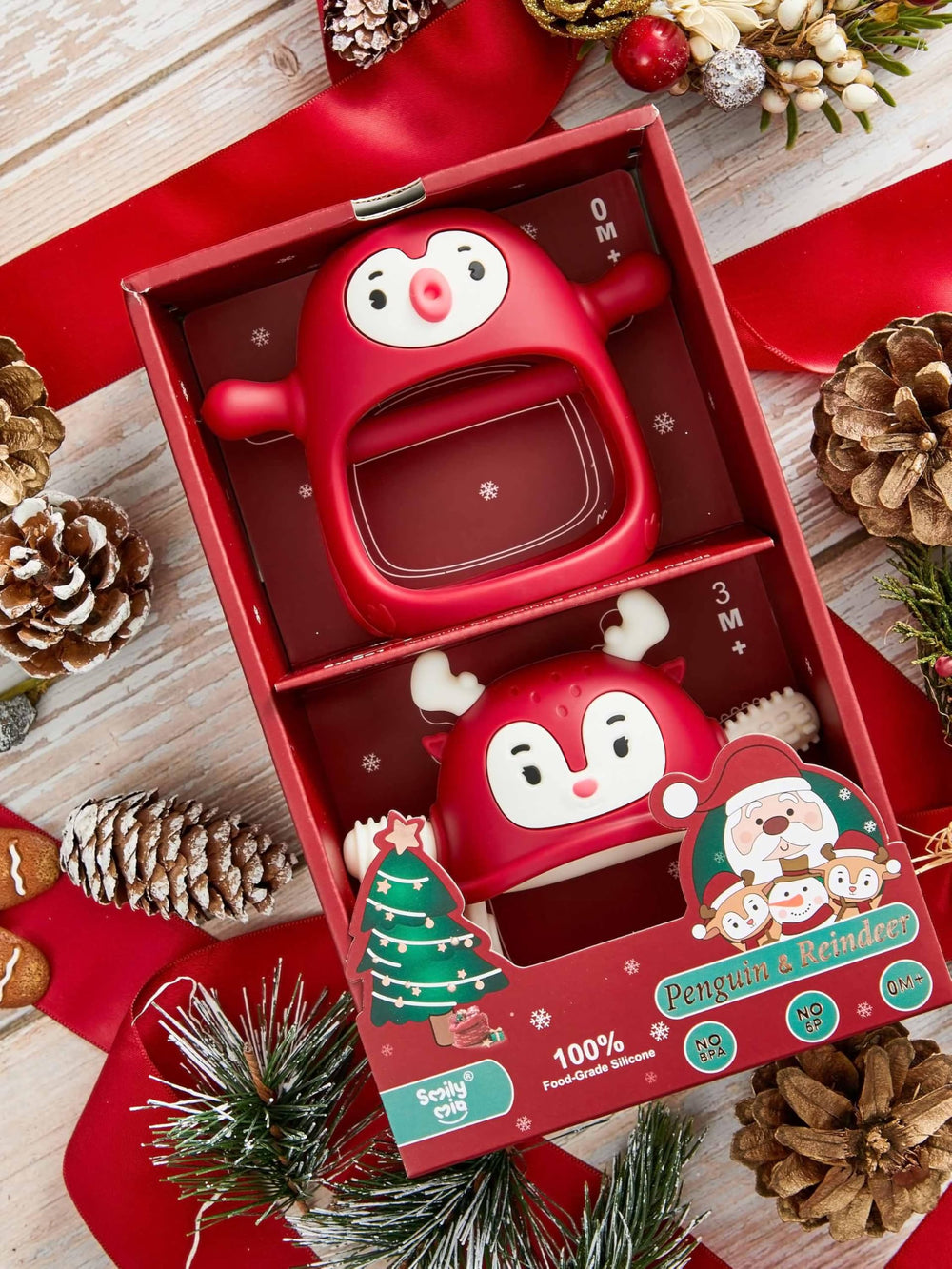 Smily Mia Christmas color packaging ready to gift