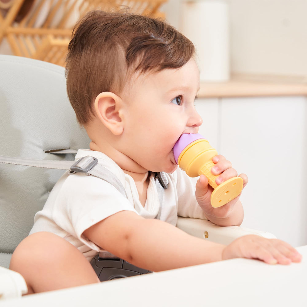 Smily Mia freezer teether purple ice cooling for soothing gums