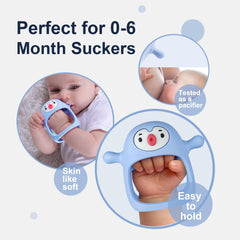 Smily Mia Mitten Design Teether prevents finger sucking during play