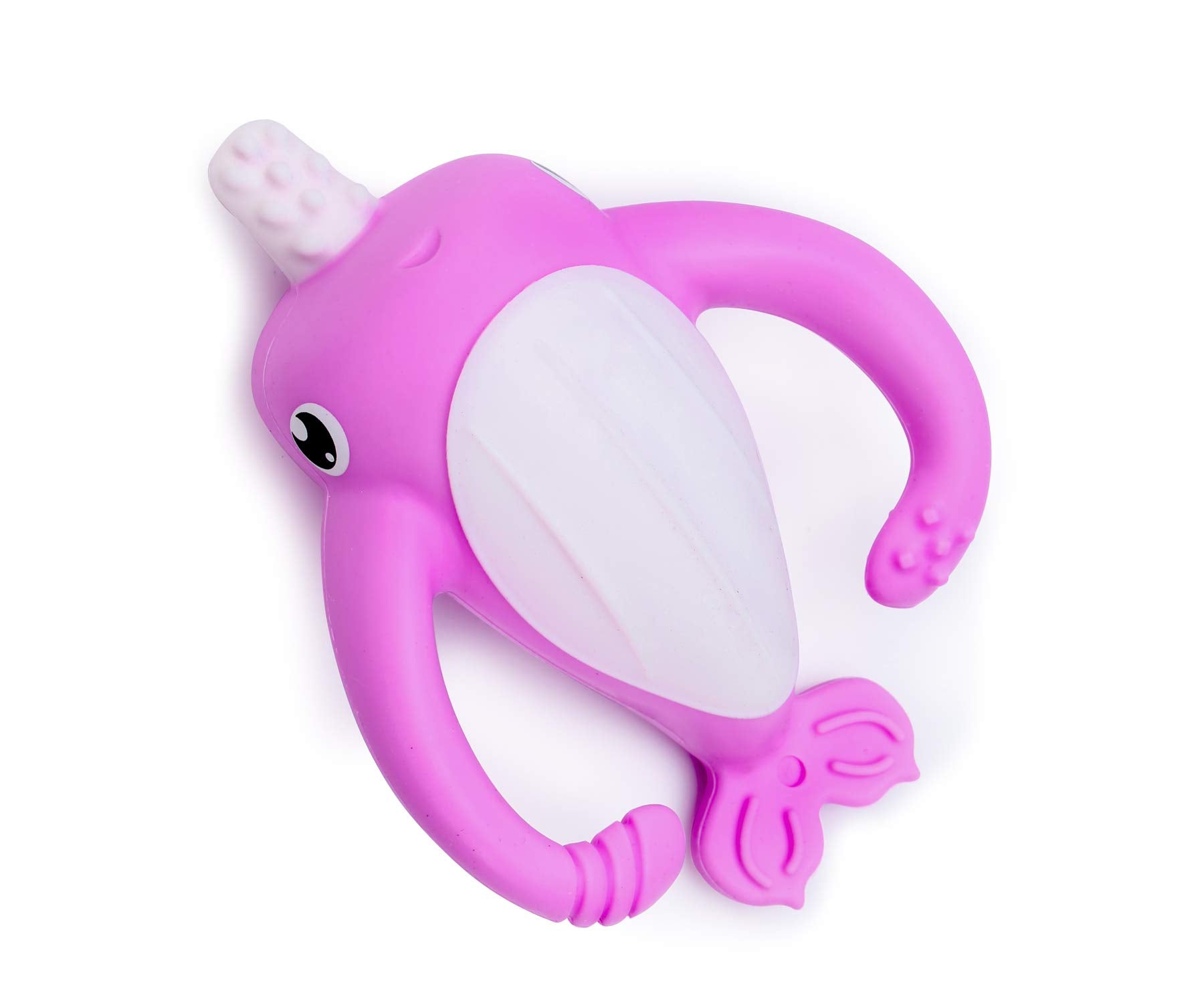 Smily Mia Narwhal teether back gums massage and comfort