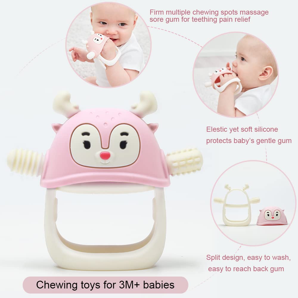 Smily Mia Won Mom's Choice Award teether signals trusted quality.
