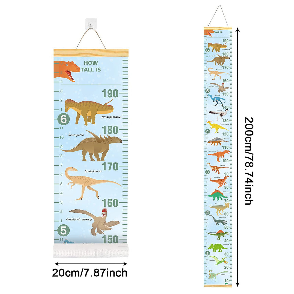 Smlper growth chart wood frame close-up showing sturdy construction and finish.