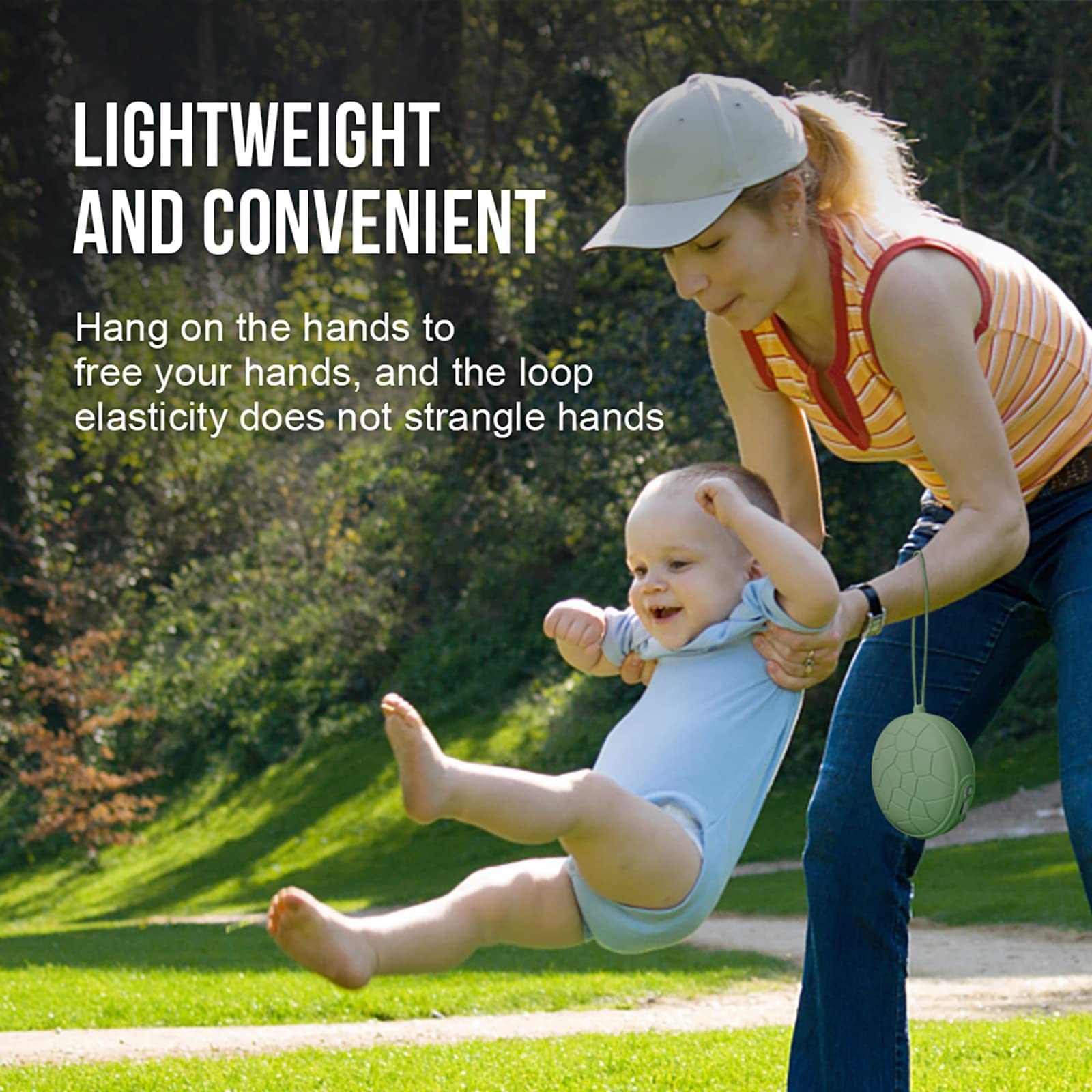 Smlpuame pacifier holder case large capacity stores two pacifiers