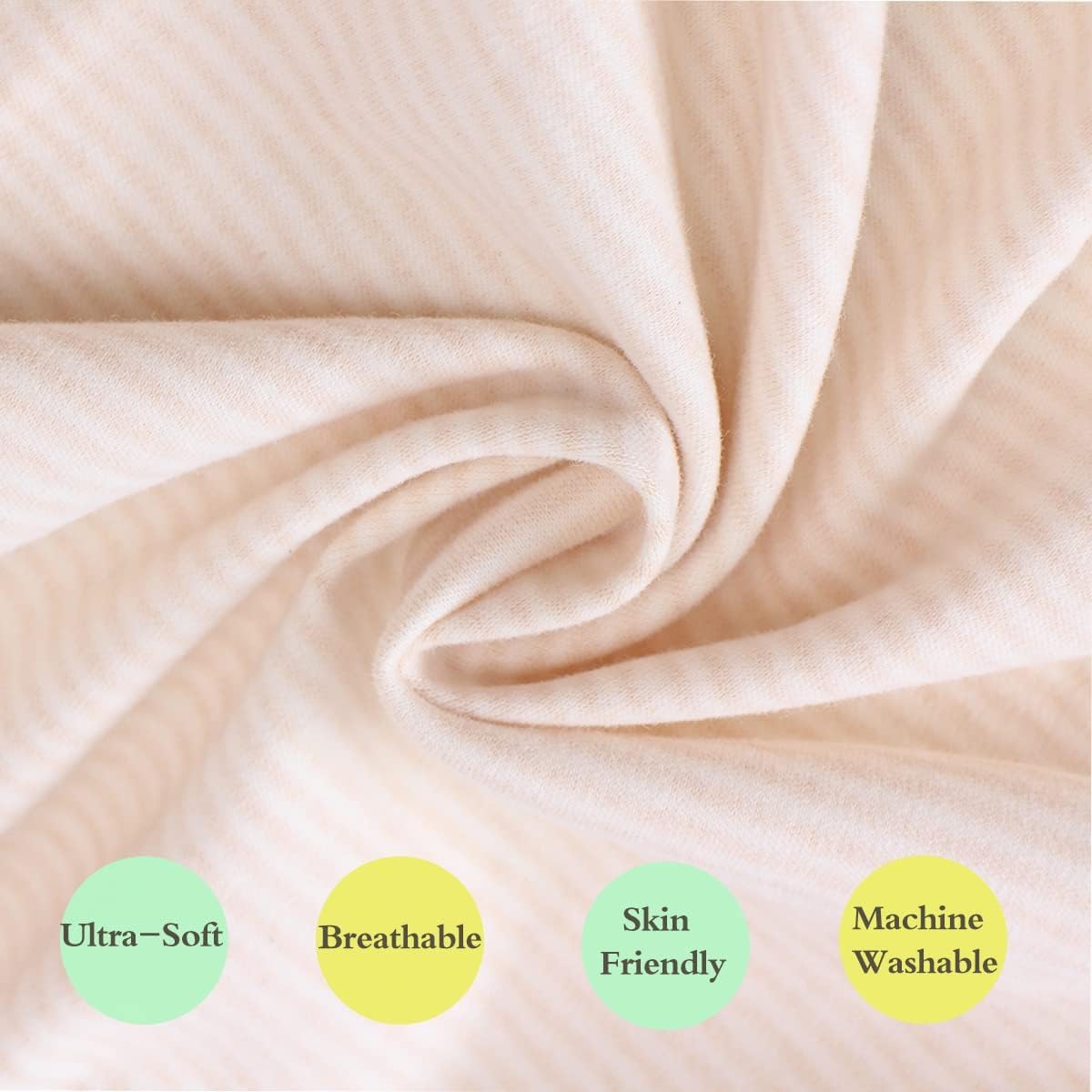 Smluckyg soft cotton washcloths detail for gentle face cleaning rituals.