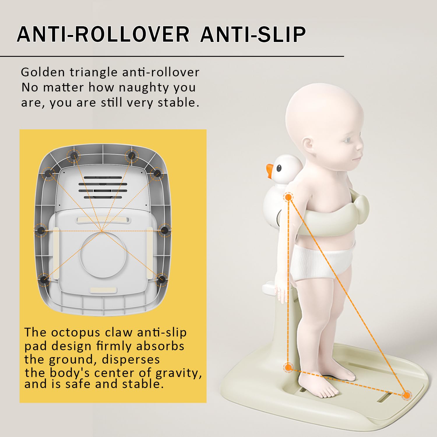 SMLXLXX adjustable-width-bath-support adapts to different baby sizes.
