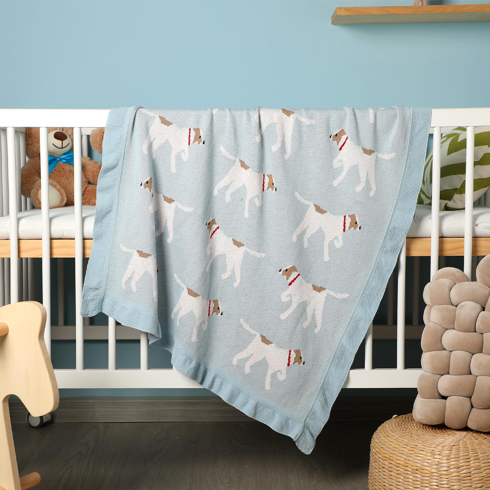 SmoothNovelty cotton material is gentle on delicate baby skin and easy to clean.