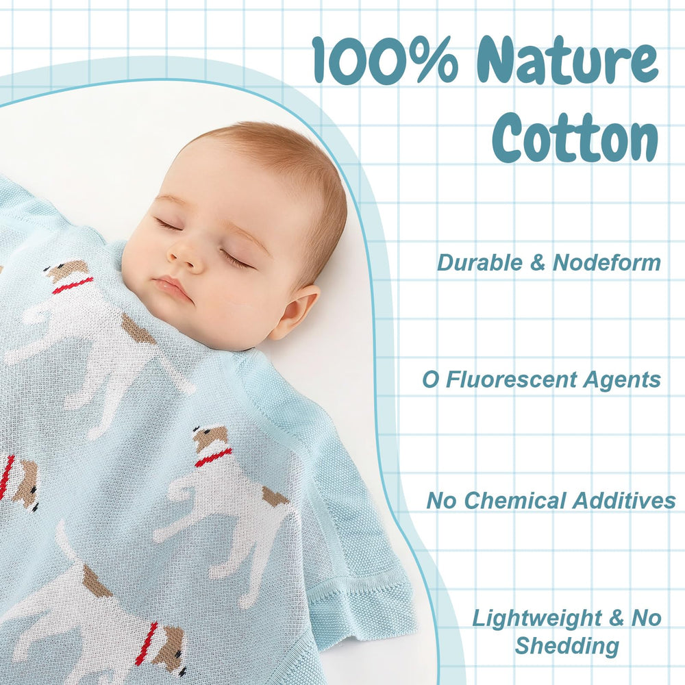 SmoothNovelty nursery-blue color complements both boys and girls.