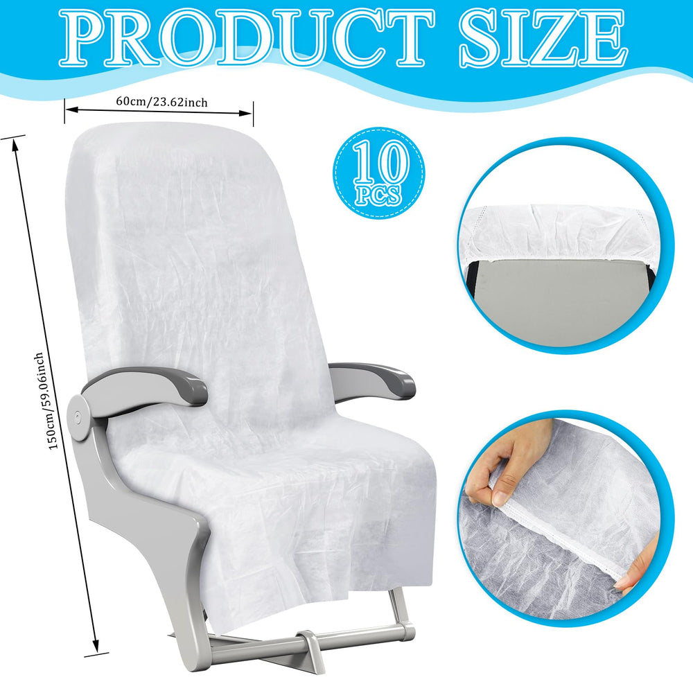 SmoothNovelty seat cover folded demonstrates compact travel-ready packaging