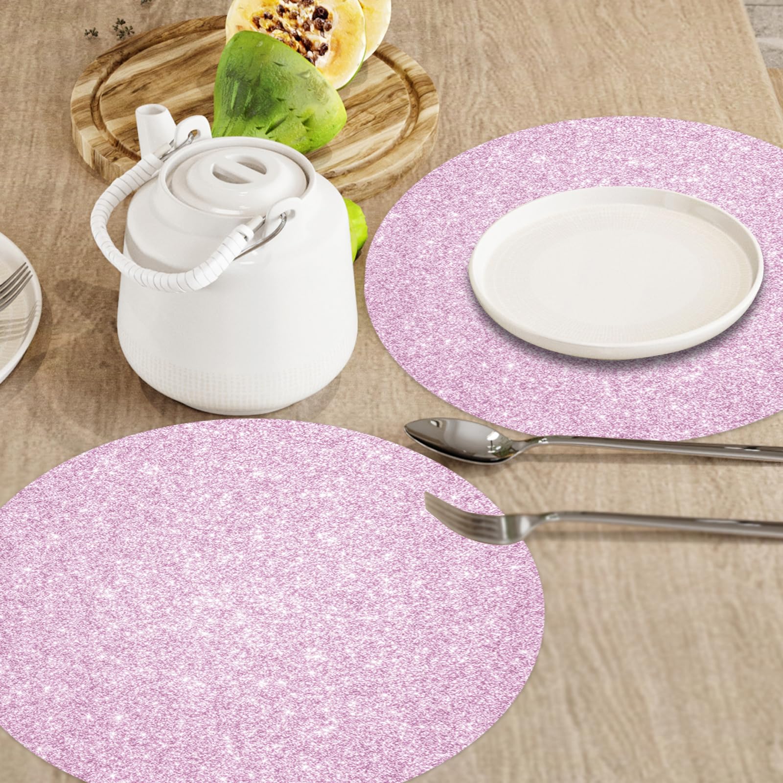 SMUAENSS wedding birthday table placemats protect surfaces while elevating decor.