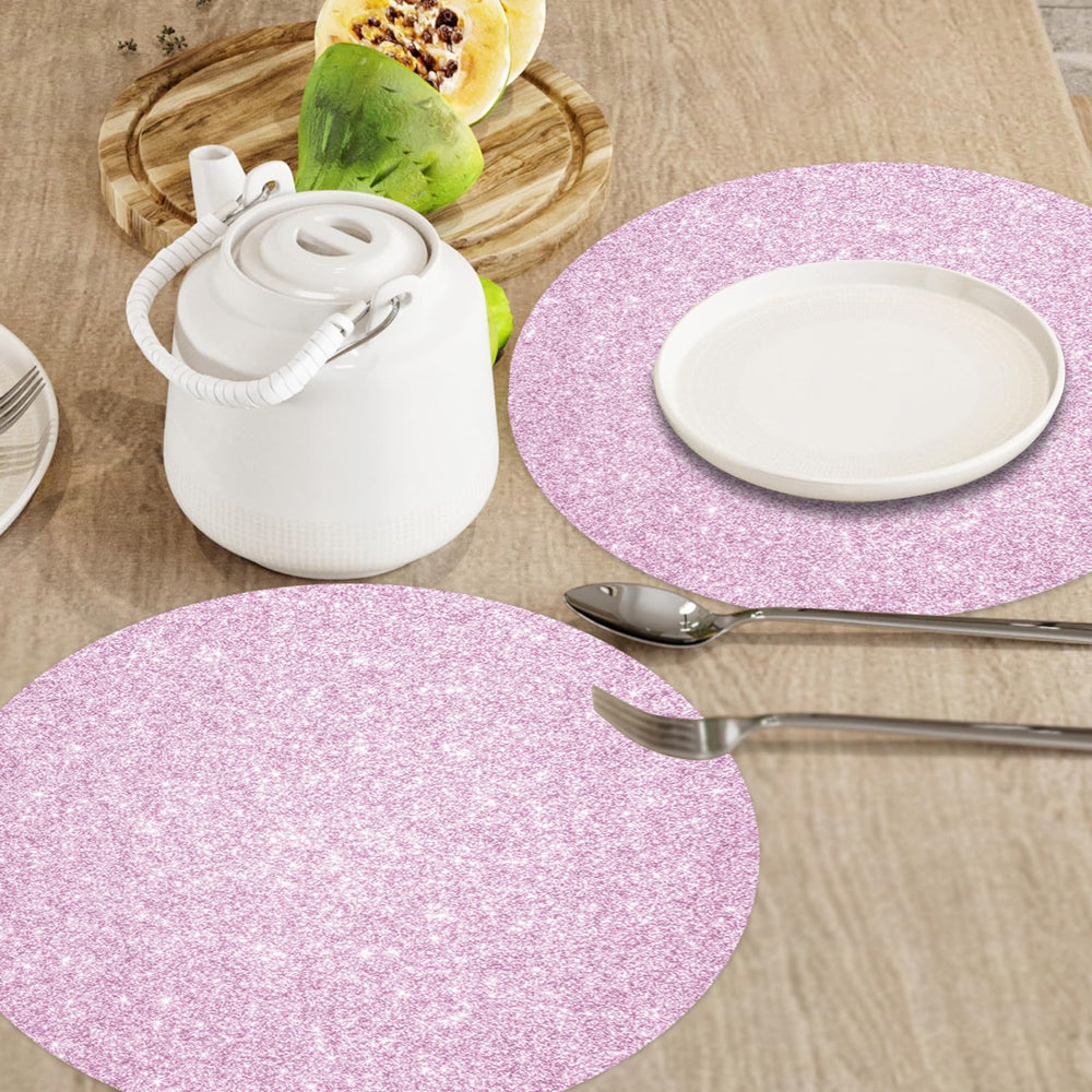 SMUAENSS wedding birthday table placemats protect surfaces while elevating decor.