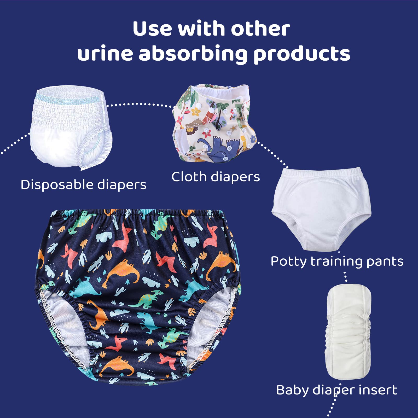 SMULPOOTI durable reusable pants shown ready for frequent washing.