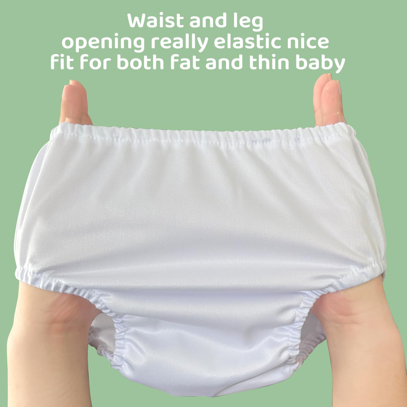 SMULPOOTI night-use close-up illustrating leak-free wear during bedtime and outings