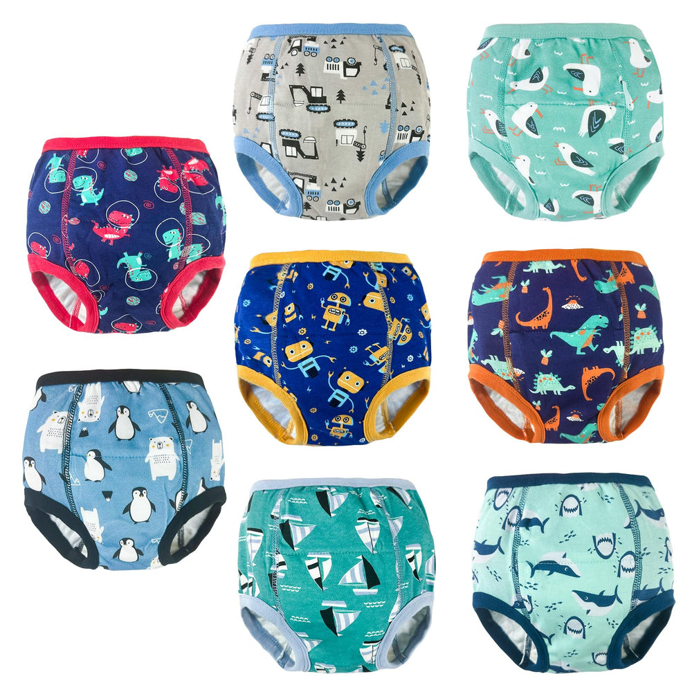 SMULPOOTI training underwear for boys 5T pack showing comfortable daytime fit for potty training