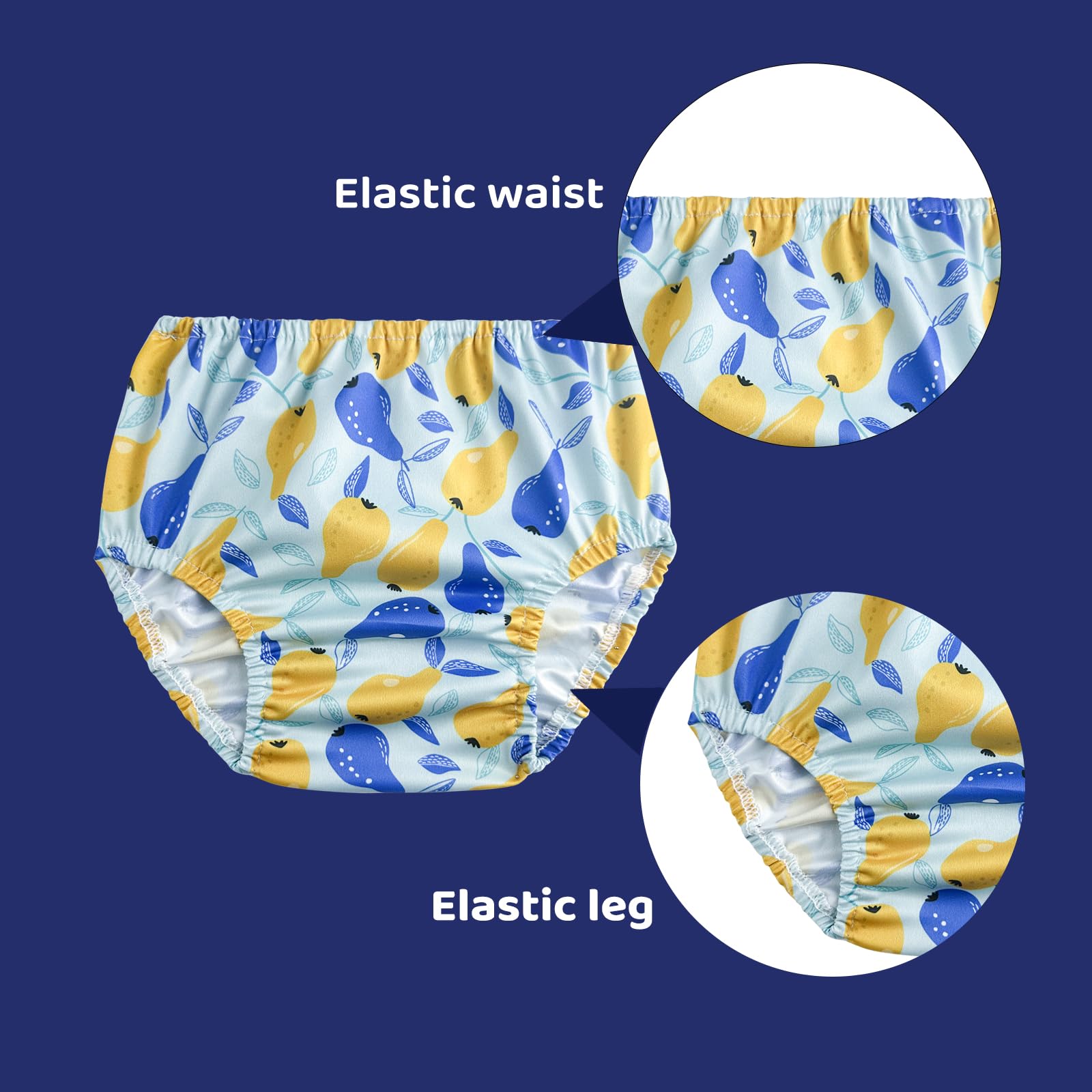 SMULPOOTI travel swim diaper cover protects clothing at the pool