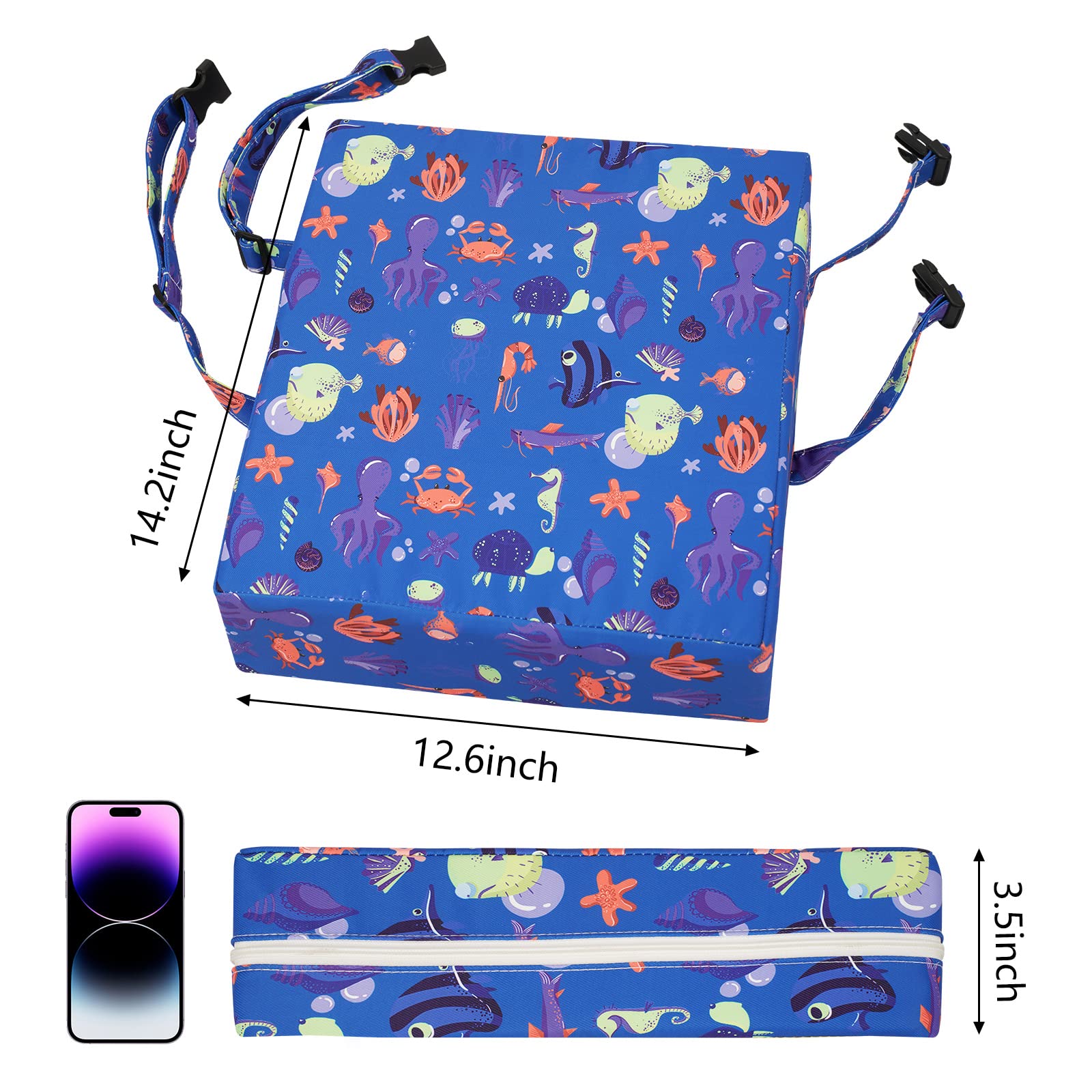 SMZCTYI portable booster seat supports dining on the go