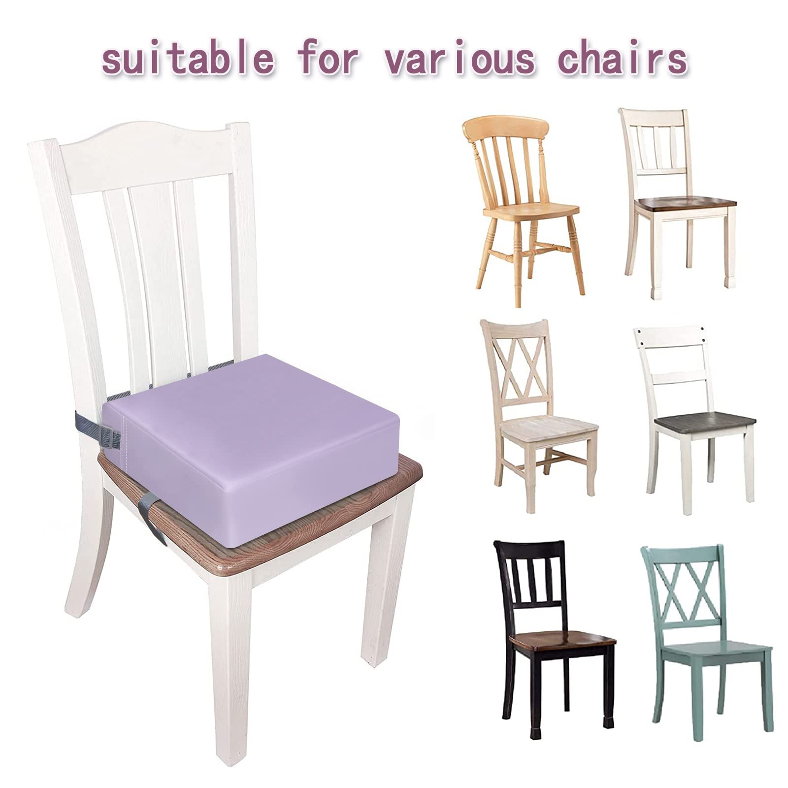 SMZCTYI portable booster seat folds for travel and outings