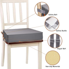 SMZCTYI booster seat safety belts secure meals safely