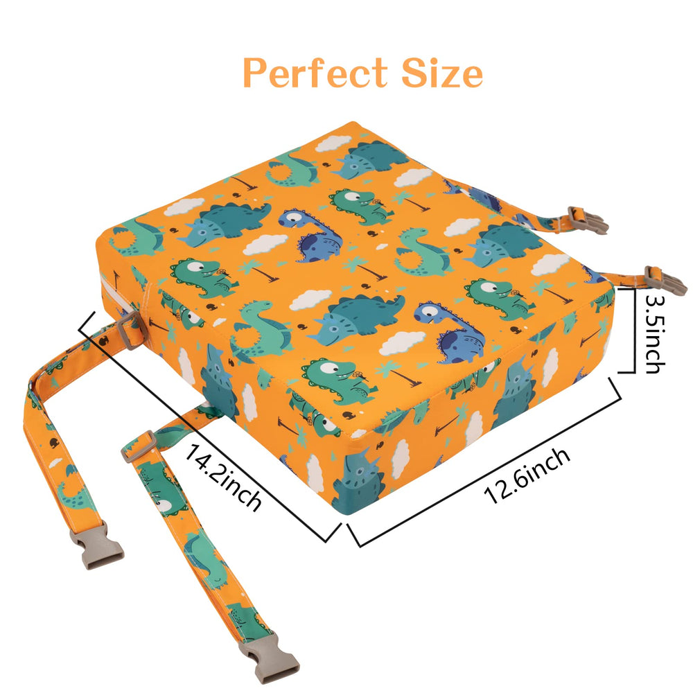 SMZCTYI portable booster seat is lightweight for travel and outings.