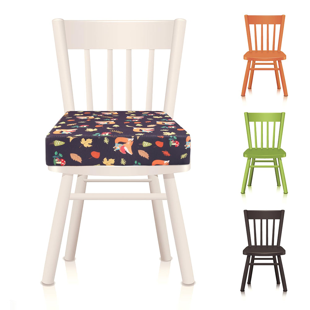 SMZCTYI Toddler Booster Seat zipper-detachable cover simplifies washing.